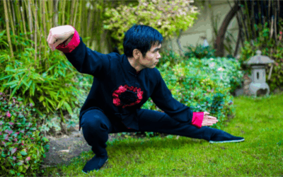 Pas rasant (Pú bù) : technique, bienfaits et passage en position de l’arc